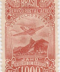 A-21 Série Aeronáutica Aeronave Jaú - 1000 Reis (28/10/1929) -0