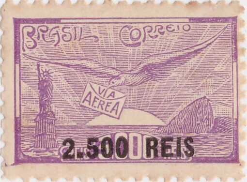 A-38 Porte Reduzido - Ave e Pão de Açucar - 2500/3000 Reis (02/09/1931) -0