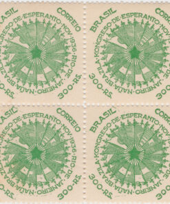 C115 - Quadra 9º Congresso Brasileiro de Esperanto - (300 Réis) - (19/01/1937)-0
