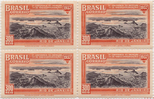 C116 - Quadra 2ª Conferência Sulamericana De Radiocomunicações - Rio De Janeiro - 09/06/1937-0