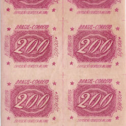 C70 - Bloco Com 6 Selos Da Exposição Filatélica Nacional - Rio De Janeiro-0