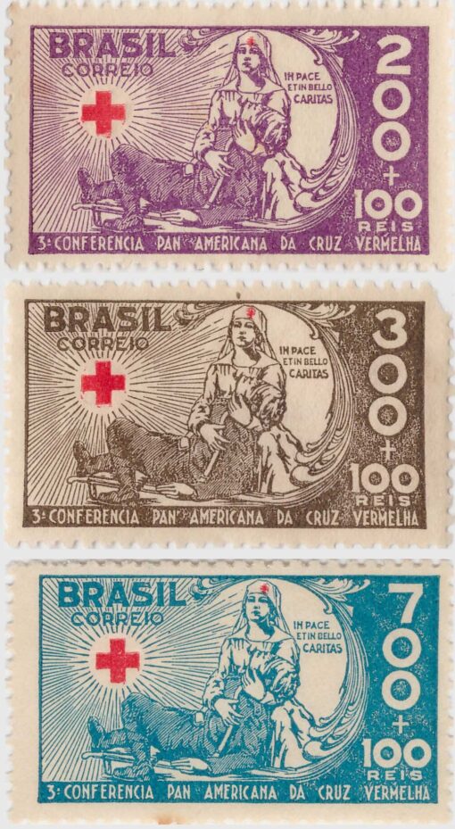 C88 à 90 - 3ª Conferência Panamericana da Cruz Vermelha (Série) - 09/09/1935-0