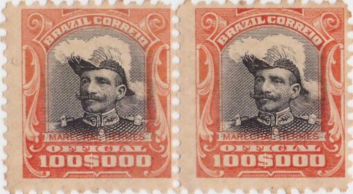 O-27 Oficial Hermes da Fonseca (Par) 100000 Reis - (15/11/1913) -0