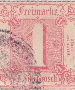 Turn und Taxis 38 - Cifra em Quadrado Usado - 1 Gr - Julho/1865-0