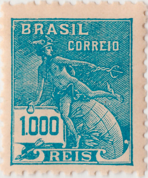 261 - Vovó- 1000 Reis - Filigrana "H" (1929)-0