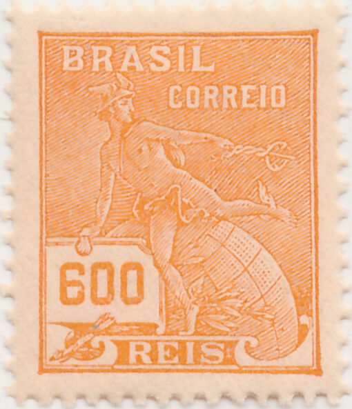 287 - Vovó- 600 Reis - Filigrana "K" (1931/34)-393