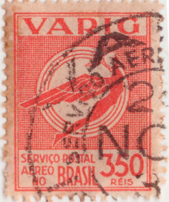 V18 - Varig - 350 Reis (27/04/1931) - USADO-0