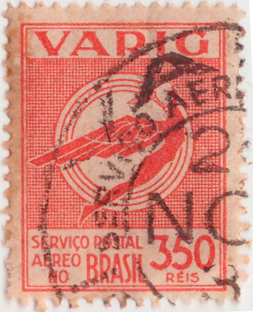 V18 - Varig - 350 Reis (27/04/1931) - USADO-0