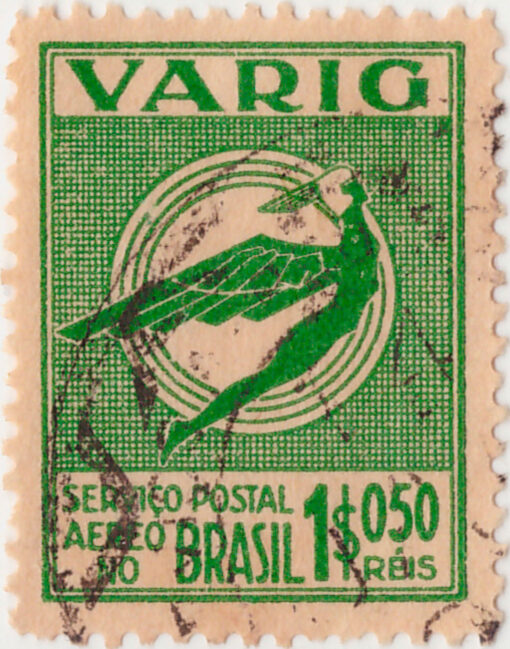 V22 - Varig - 1050 Reis (27/04/1931) - USADO-0