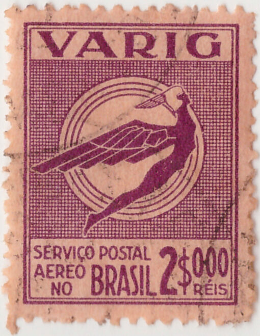 V25 - Varig - 2000 Reis (27/04/1931) - USADO-0