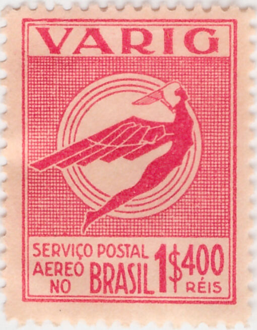 V49 - Varig - 1400 Reis (18/01/1934)-340