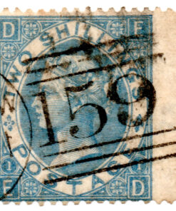 ST/G 118 - 32 - Queen Victoria - 2s - (1867-80) - blue Pl.-0