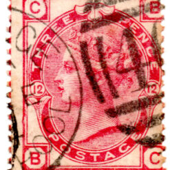 ST/G 143 - 42 - Queen Victoria - 3d - (1873-83) - red-0