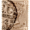 ST/G 154 - 45 - Queen Victoria - 4d - (1873-80) - brown-0