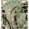 ST/G 164 - 52 - Queen Victoria - 1/2d - (1873-80) - green-0