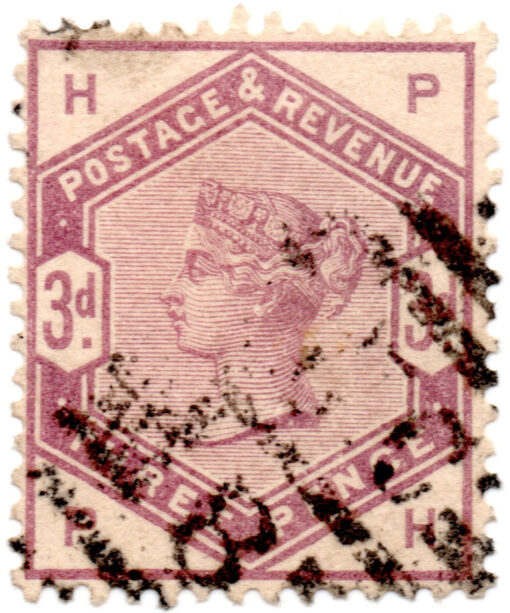 ST/G 191 - 65 - Queen Victoria - 3d - (1883-84) - lilac-0