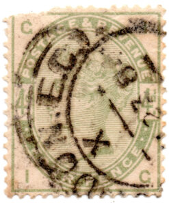 ST/G 192 - 66 - Queen Victoria - 4d - (1883-84) - dull green-0