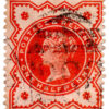 ST/G 197 - 71 - Queen Victoria - 1/2d - (1887-1900) - vermilion-0