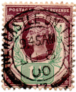 ST/G 198 - 72 - Queen Victoria - 1 1/2d - (1887-1900) - purple and green-0