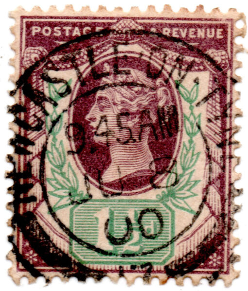 ST/G 198 - 72 - Queen Victoria - 1 1/2d - (1887-1900) - purple and green-0
