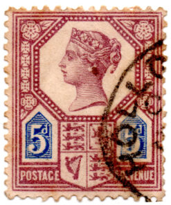 ST/G 207a - 78 - Queen Victoria - 5d - (1887-1900) - purple and blue-0