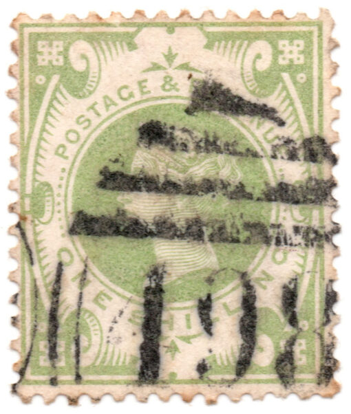 ST/G 211 - 82 - Queen Victoria - 1s - (1887-1900) - green-0