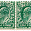 ST/G 215 - 83 - King Edward VII - 1/2d - NOVO - (1902-1913) - blue-green-0