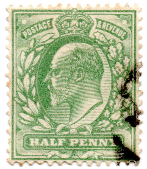 ST/G 217 - 83 - King Edward VII - 1/2d - (1902-1913) - yellow-green-0