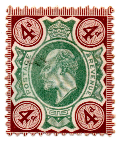 ST/G 238 - 88 - King Edward VII - 3d - (1902-1913) - green and brown-0