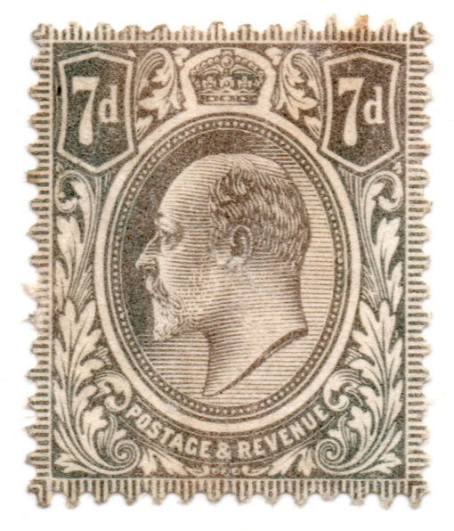 ST/G 249 - 90 - King Edward VII - 7d - (1902-1913) - grey-0