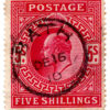 ST/G 263 - 95 - King Edward VII - 5s - (1902-1913) - red-0