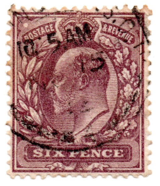 ST/G 297 - 83 - King Edward VII - 6d - (1902-1913) - purple -0
