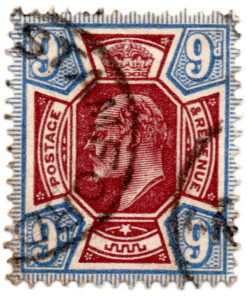 ST/G 307 - 91 - King Edward VII - 9d - (1902-1913) - purple and blue-0