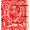 ST/G 327 - 99 - King George V - 1d - (1911-1912) - red -0