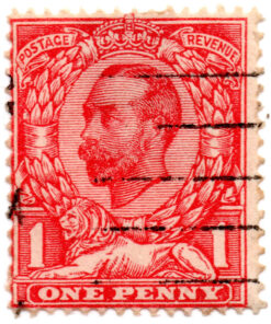 ST/G 327 - 99 - King George V - 1d - (1911-1912) - red -0