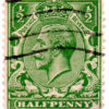 ST/G 351 - 105 - King George V - 1/2d - (1912-1924) - green-0