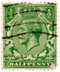 ST/G 351 - 105 - King George V - 1/2d - (1912-1924) - green-0