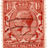 ST/G 364 - 105 - King George V - 1 1/2d - (1912-1924) - brown-0