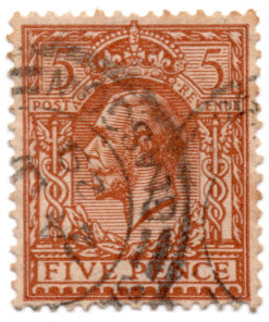 ST/G 381 - 107 - King George V - 5d - (1912-1924) - brown-0