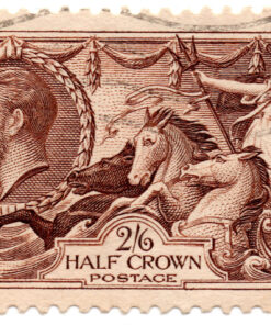 ST/G 414 - 109 - King George V - 10d - (1913-1918) - cavalos marinhos - brown-0