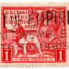 ST/G 430 - 112 - King George V - 1d - (1924-1925) - red-0
