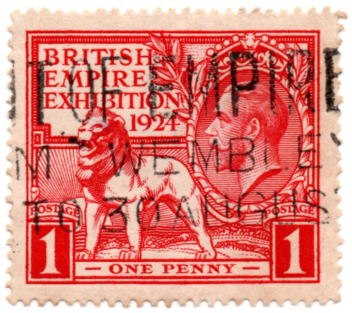 ST/G 430 - 112 - King George V - 1d - (1924-1925) - red-0
