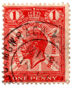 ST/G 435 - 114 - King George V - 1d - (1929) - red-0