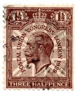 ST/G 436 - 114 - King George V - 1 1/2d - (1929) - brown-0