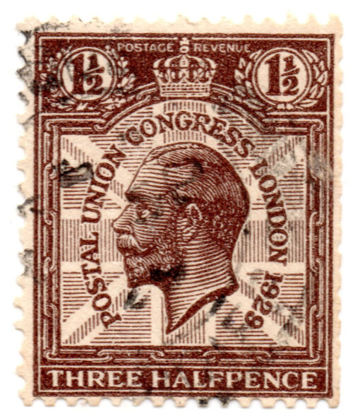 ST/G 436 - 114 - King George V - 1 1/2d - (1929) - brown-0