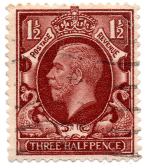 ST/G 441 - 118 - King George V - 1/2d - (1934-36) - brown-0