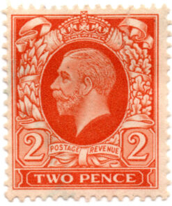 ST/G 442 - 120 - King George V - 2d - (1934-36) - orange-0