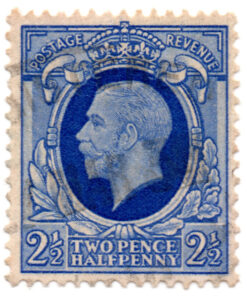 ST/G 443 - 119 - King George V - 2 1/2d - (1934-36) - blue-0