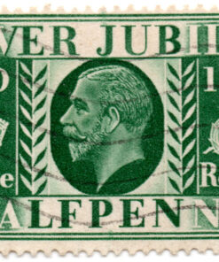 ST/G 453 - 123 - King George V - 1/2d - (1935) - Silver jubilee - green-0