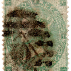 ST/G 90 - 25 - Queen Victoria - 1s - (1862-64) - green Pl.-0